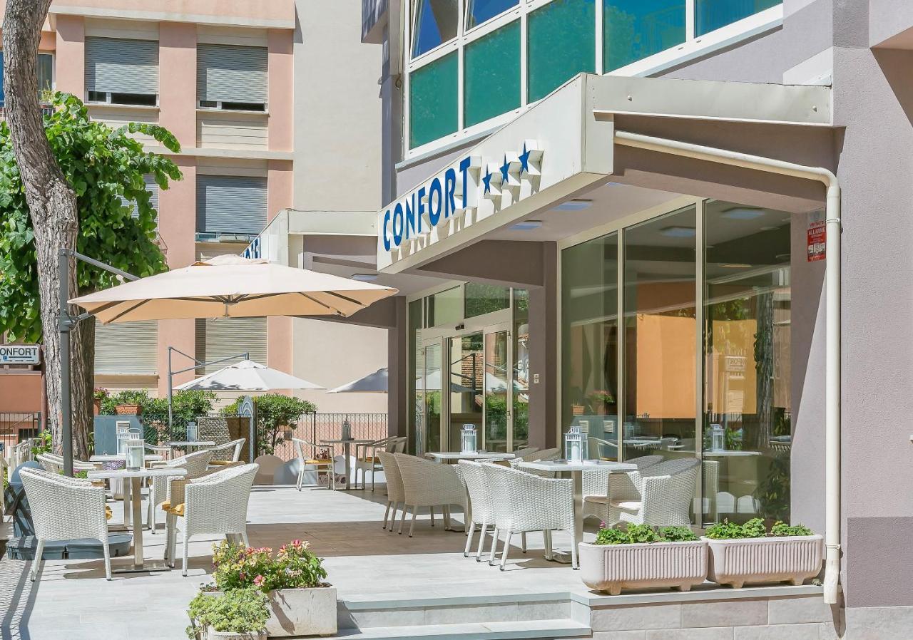 Hotel Confort Rimini Zewnętrze zdjęcie